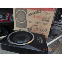 Audiopipe - caja amplificada 8" slim 400w